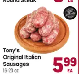 Tony’s Fresh Market Tony's Original Italian Sausages offer