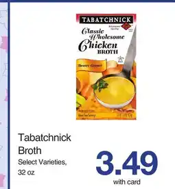Mariano's Tabatchnick Broth offer