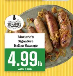 Mariano's Mariano's Signature Italian Sausage offer