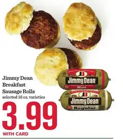 Mariano's Jimmy Dean Breakfast Sausage Rolls offer