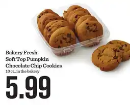 Mariano's Bakery Fresh Soft Top Pumpkin Chocolate Chip Cookies offer