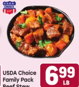 Tony’s Fresh Market USDA Choice Family Pack Beef Stew offer