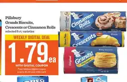 Mariano's Pillsbury Grands Biscuits, Crescents or Cinnamon Rolls offer