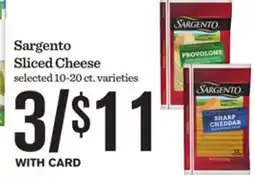 Mariano's Sargento Sliced Cheese offer