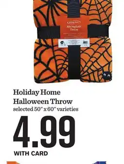 Mariano's Holiday Home Halloween Throw offer