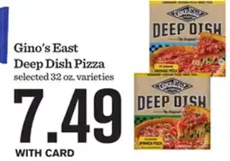 Mariano's Gino's East Deep Dish Pizza offer