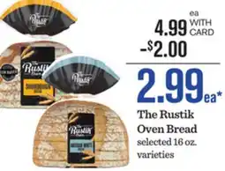 Mariano's The Rustik Oven Bread offer