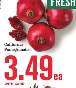 Mariano's California Pomegranates offer