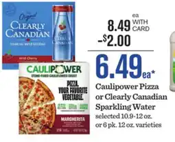 Mariano's Caulipower Pizza or Clearly Canadian Sparkling Water offer