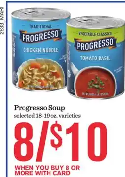 Mariano's Progresso Soup offer
