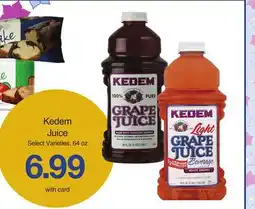 Mariano's Kedem Juice offer