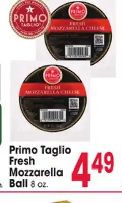Jewel-Osco Primo Taglio Fresh Mozzarella Ball offer