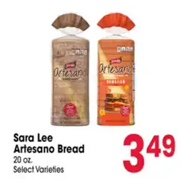 Jewel-Osco Sara Lee Artesano Bread offer