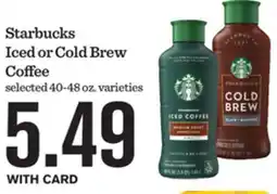 Mariano's Starbucks Iced or Cold Brew offer
