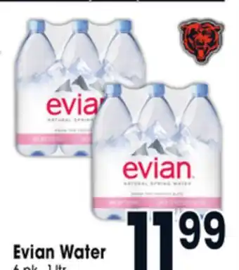 Jewel-Osco Evian Water offer