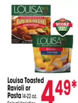 Jewel-Osco Louisa Toasted Ravioli or Pasta offer