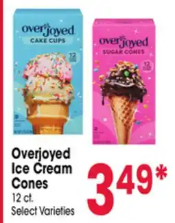 Jewel-Osco Overjoyed Ice Cream Cones offer