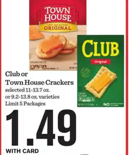 Mariano's Club or Town House Crackers offer