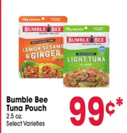 Jewel-Osco Bumble Bee Tuna Pouch offer