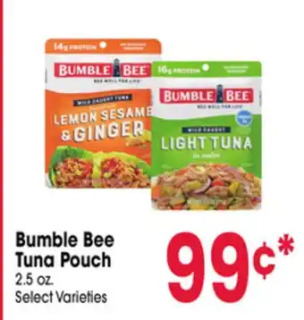 Jewel-Osco Bumble Bee Tuna Pouch offer