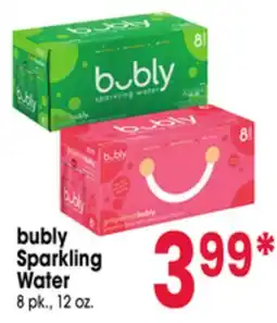 Jewel-Osco bubly Sparkling Water offer