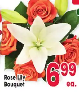 Jewel-Osco Rose Lily Bouquet offer
