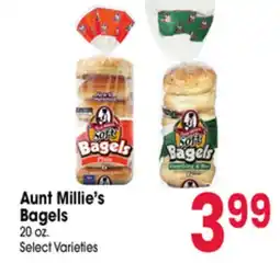 Jewel-Osco Aunt Millie's Bagels offer