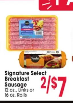 Jewel-Osco Signature Select Breakfast Sausage offer