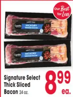 Jewel-Osco Signature Select Thick Sliced Thick Sliced Bacon Bacon offer