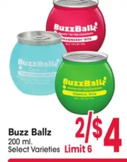 Jewel-Osco Buzz Ballz offer
