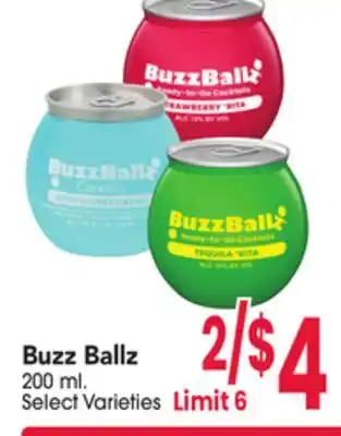 Jewel-Osco Buzz Ballz offer