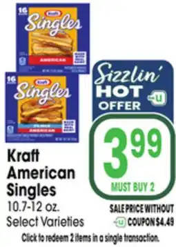 Jewel-Osco Kraft American Singles offer