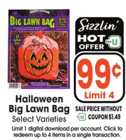 Jewel-Osco Halloween Halloween Big Lawn Bag offer