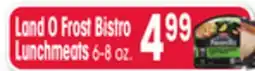 Jewel-Osco Land O Frost Bistro Lunchmeats offer