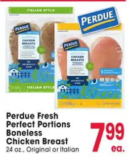 Jewel-Osco Perdue Fresh Perfect Portions Boneless Chicken Breast offer