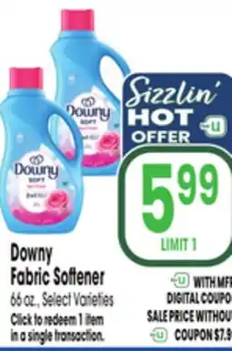 Jewel-Osco Downy Fabric Softener offer