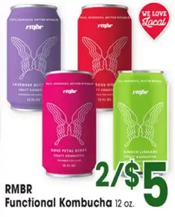 Jewel-Osco RMBR Functional Kombucha offer