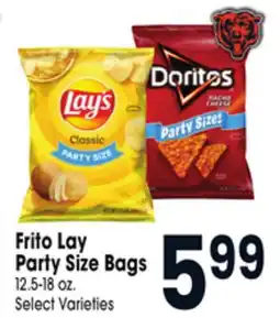 Jewel-Osco Frito Lay Party Size Bags offer
