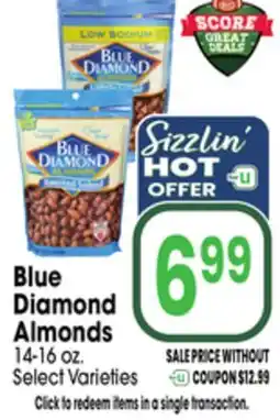 Jewel-Osco Blue Diamond Almonds offer