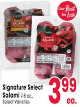 Jewel-Osco Signature Select Salami offer