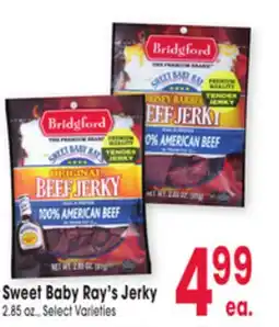 Jewel-Osco Sweet Baby Ray's Jerky offer