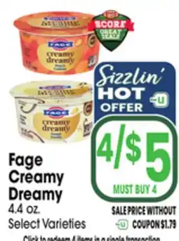Jewel-Osco Fage Creamy Dreamy offer