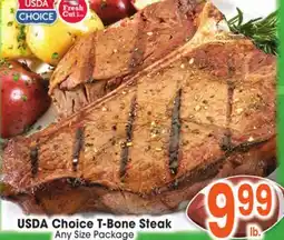 Jewel-Osco USDA Choice T-Bone Steak offer