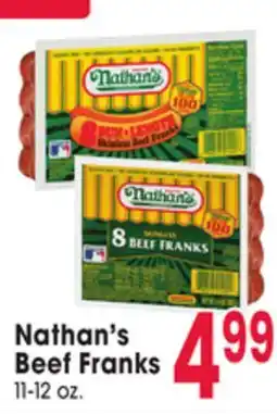 Jewel-Osco Nathan's Beef Franks offer