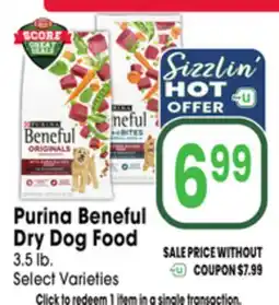 Jewel-Osco Purina Beneful Dry Dog Food offer