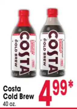 Jewel-Osco Costa Cold Brew offer