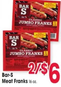 Jewel-Osco Bar-S Meat Franks offer