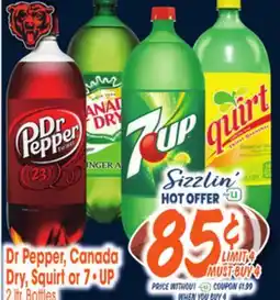 Jewel-Osco Dr Pepper, Canada Dry, Squirt or 7•UP offer