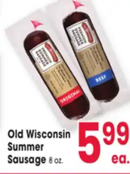 Jewel-Osco Old Wisconsin Summer Summer Sausage offer