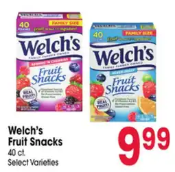 Jewel-Osco Welch's Fruit Snacks offer